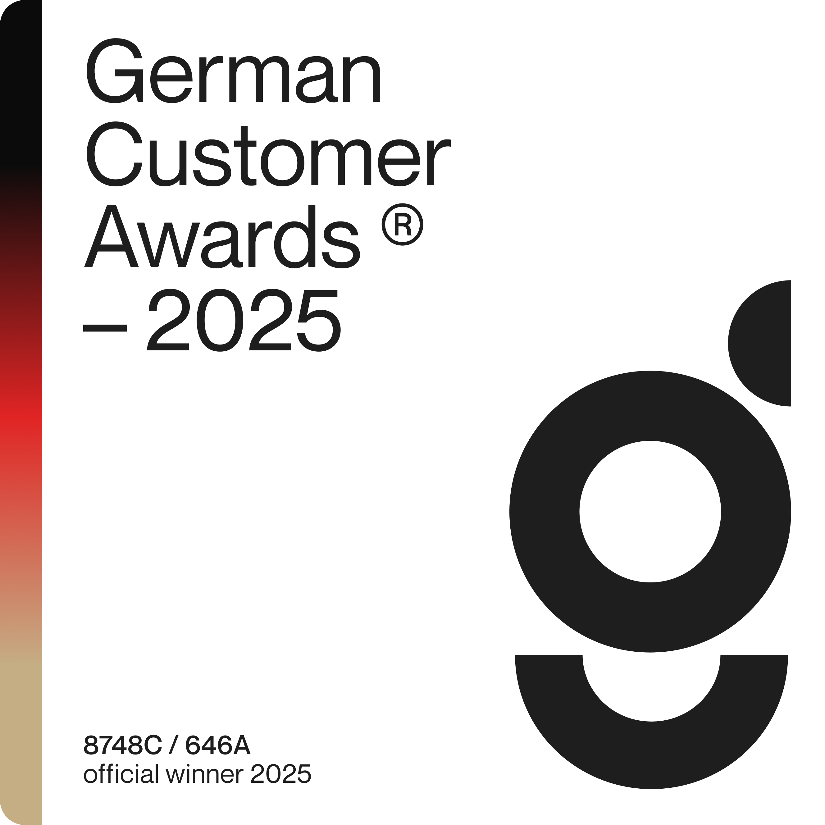 GermanCustomer Award